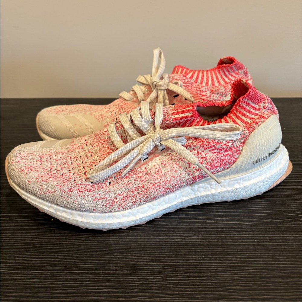 Adidas Ultra Boost Pink Knit Sneakers